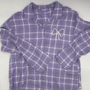 Florence by Mills Cozy Flannel Nice Spice Sleep Shirt